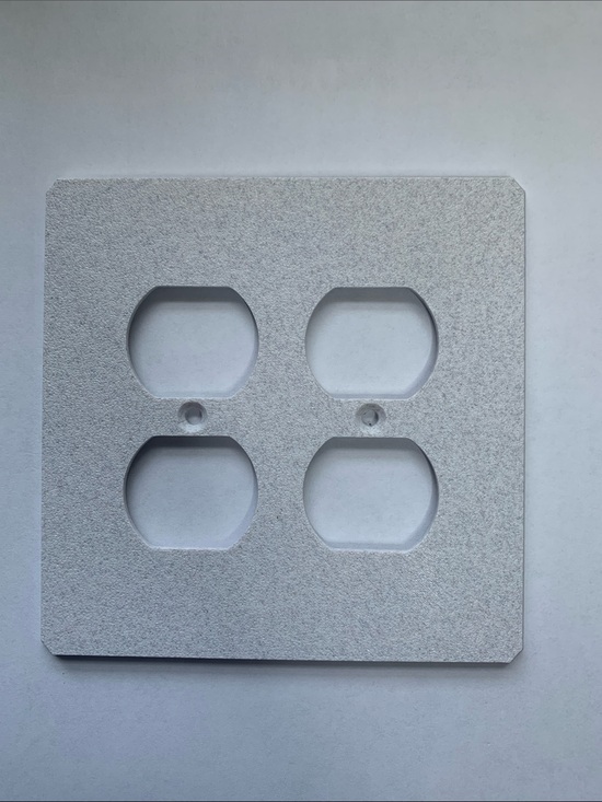 Other - 3 Pack Marble Textured 4-Outlet Wall Plate Cover